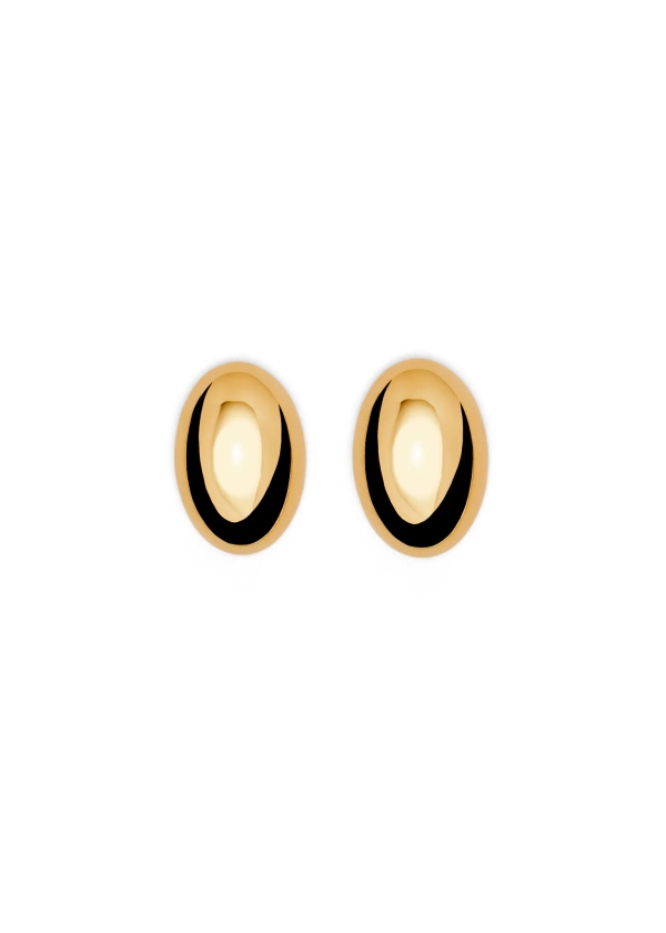 The Camille Earrings in gold or silver | LIÉ STUDIO