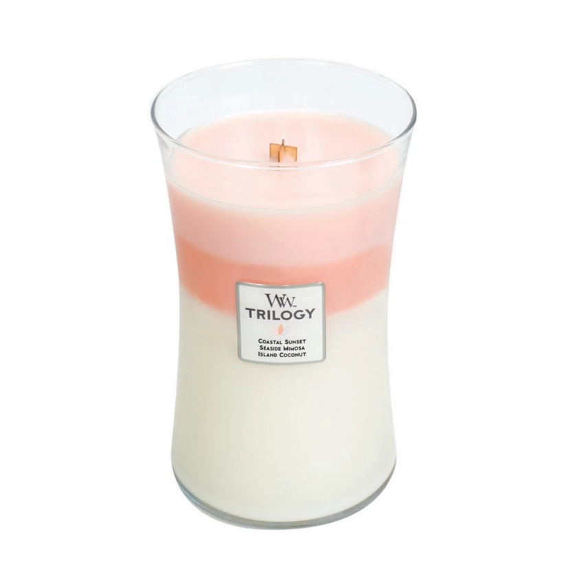 Island Getaway Large Hourglass Trilogy Candle with Pluswick® - Large Jars | Yankee Candle