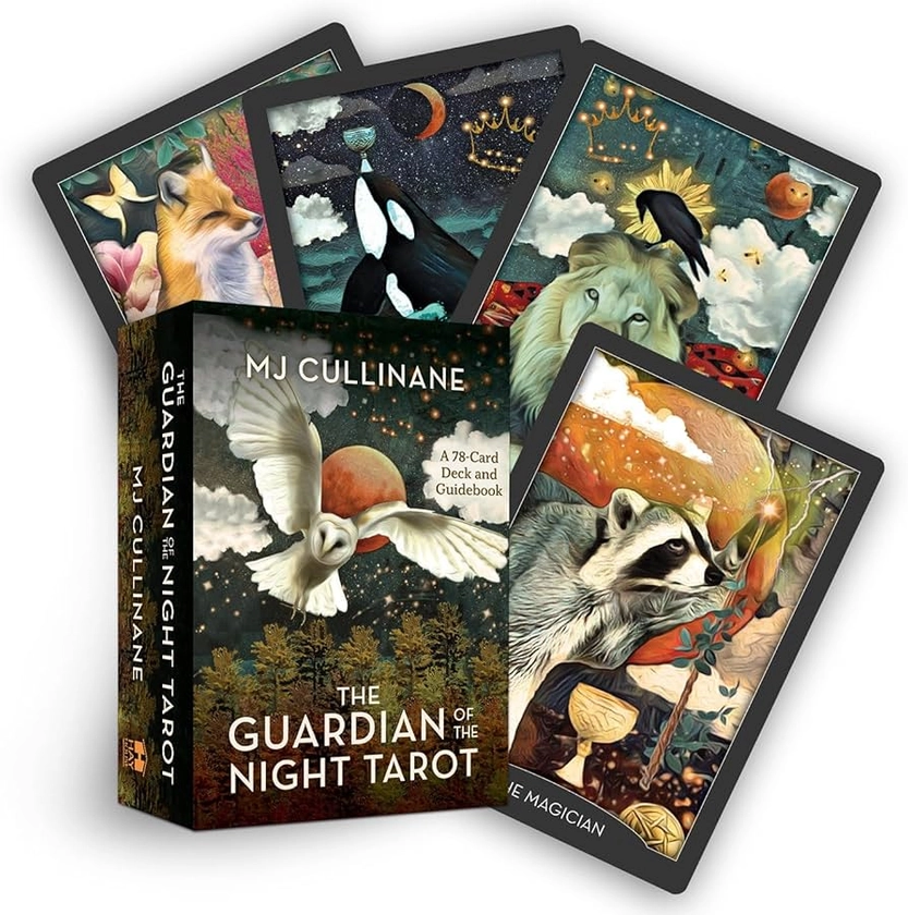 The Guardian of the Night Tarot: A 78-Card Deck and Guidebook: Amazon.co.uk: Jones, Marguerite, Cullinane, MJ: 9781401969080: Books