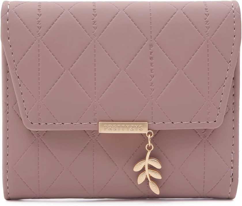 Petit Portefeuille pour Femme - Petit Portefeuille pour Femme - Grande capacité - Élégant et Mignon - avec Grand Compartiment à Monnaie, Rose foncé : Amazon.fr: Mode