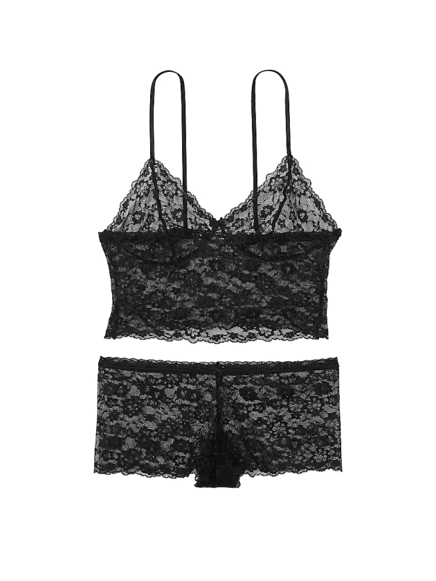 Buy Lace Cami & Shortie Set - Order Pajamas Sets online 1124535100 - Victoria's Secret US