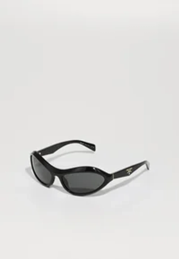 Prada UNISEX - Lunettes de soleil - black/dark grey/noir - ZALANDO.FR