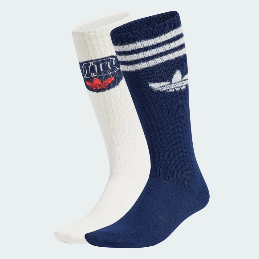 Chaussettes montantes (2 paires) - Bleu adidas | adidas France