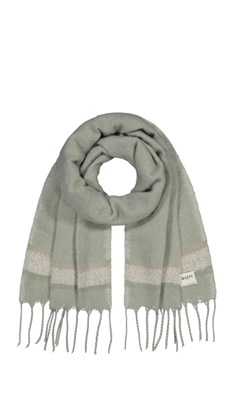 BARTS Featherz Scarf pale army - Order now at BARTS