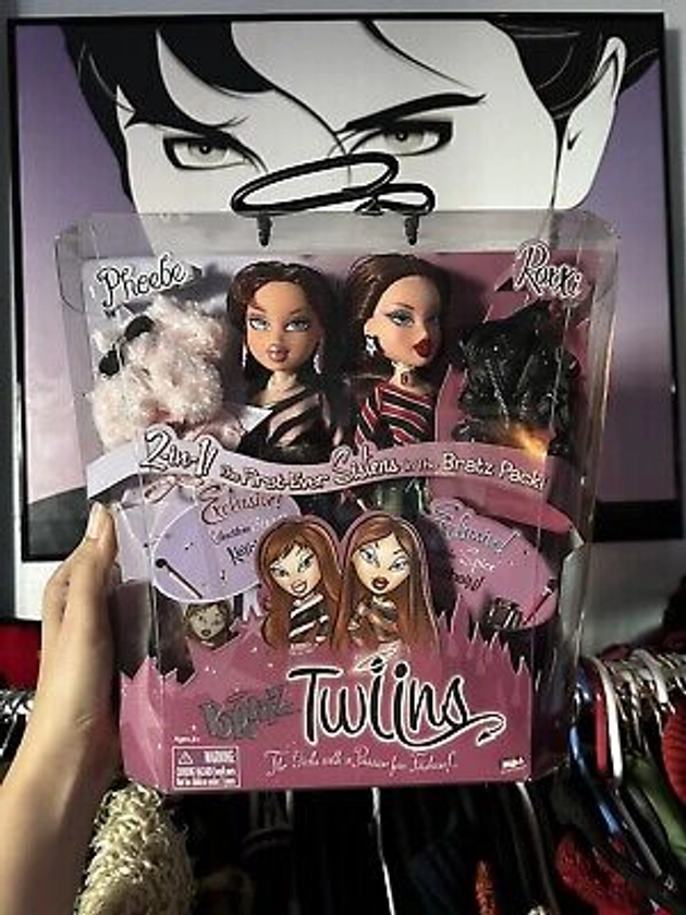 Bratz Twiins Sisters Phoebe Roxxi first release NRFB NEW