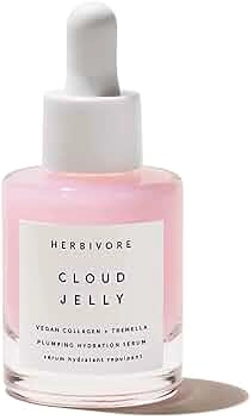 HERBIVORE Pink Cloud Plumping + Hydration Moisturizing Skincare with Tremella Mushroom, Plant-based, Vegan, Cruelty-free