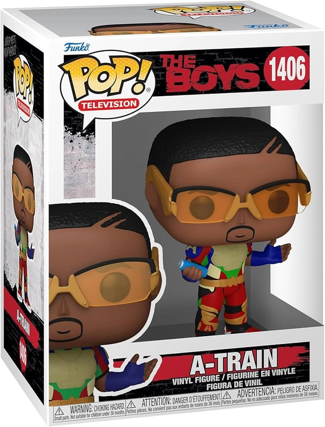 Funko POP! TV: the Boys - A-Train - (rally) - Collectable Vinyl Figure - Gift Idea - Official Merchandise - Toys for Kids & Adults - TV Fans - Model Figure for Collectors and Display : Amazon.co.uk: Toys & Games