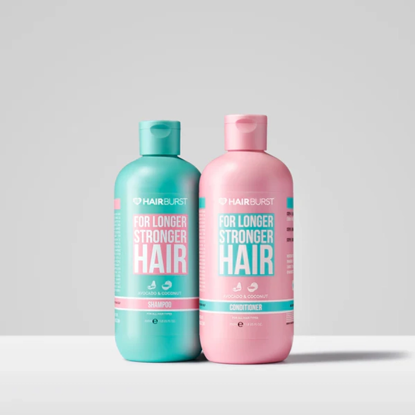 Shampoo & Conditioner for Longer, Stronger Hair