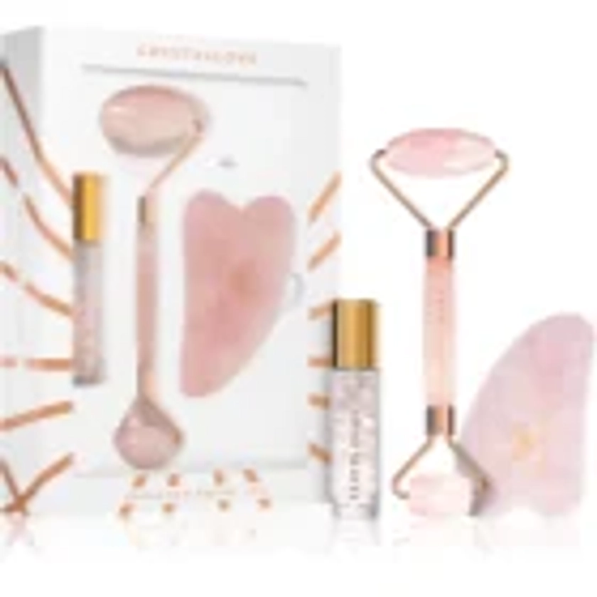Crystallove Rose Quartz Beauty Set zestaw do pielęgnacji skóry