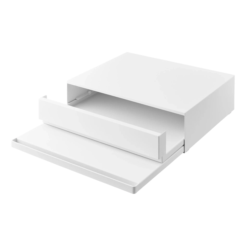 Sliding Countertop Tray With Drawer