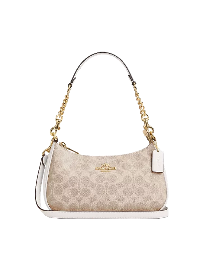 COACH® Outlet | Teri Shoulder Bag In Signature Canvas