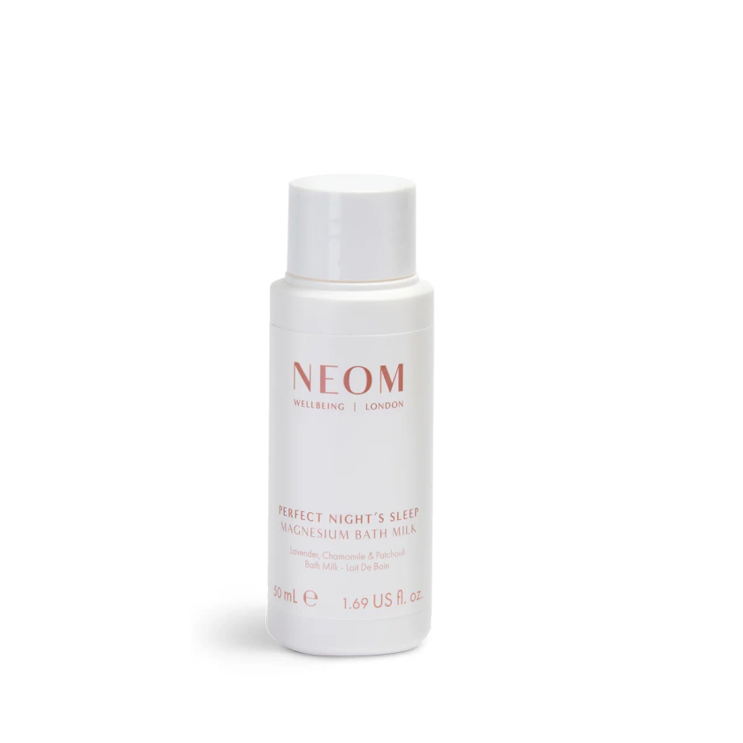 Perfect Night’s Sleep Magnesium Bath Milk 50ml – NEOM Wellbeing UK