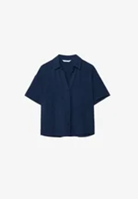 SHORT SLEEVE - Chemisier - dark blue