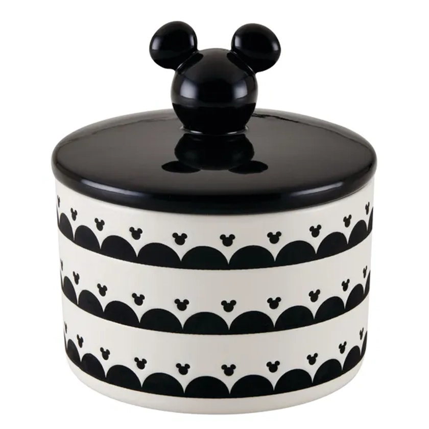 Disney Monochrome Mickey Mouse: Ceramic Airtight Storage Jar - Medium