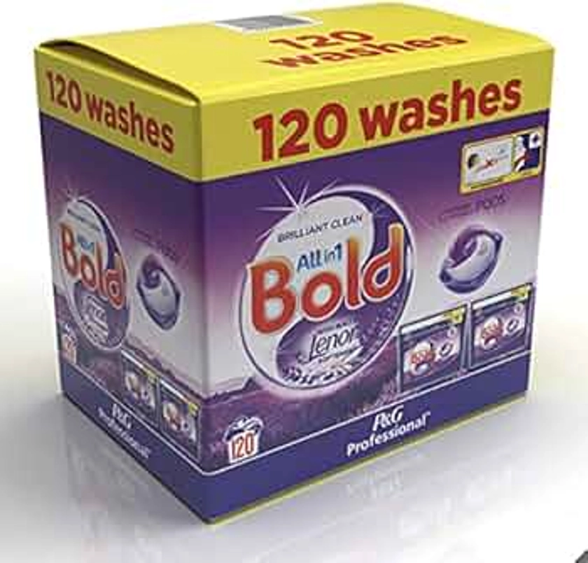 Bold All-in-1 Pods Washing Capsules Spring Awakening 120 Washes