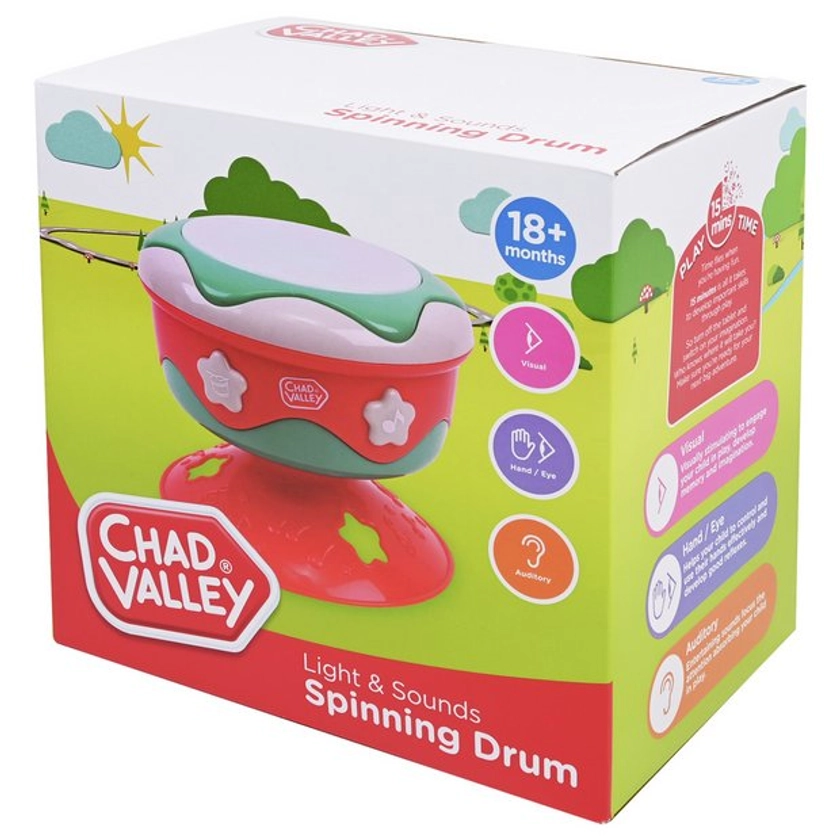 Buy Chad Valley Spinning Drum | Baby musical toys | Argos