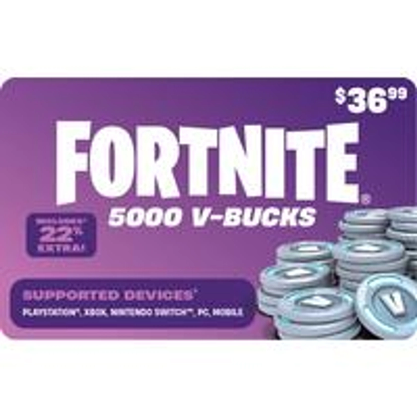 Fortnite 5,000 V-Bucks