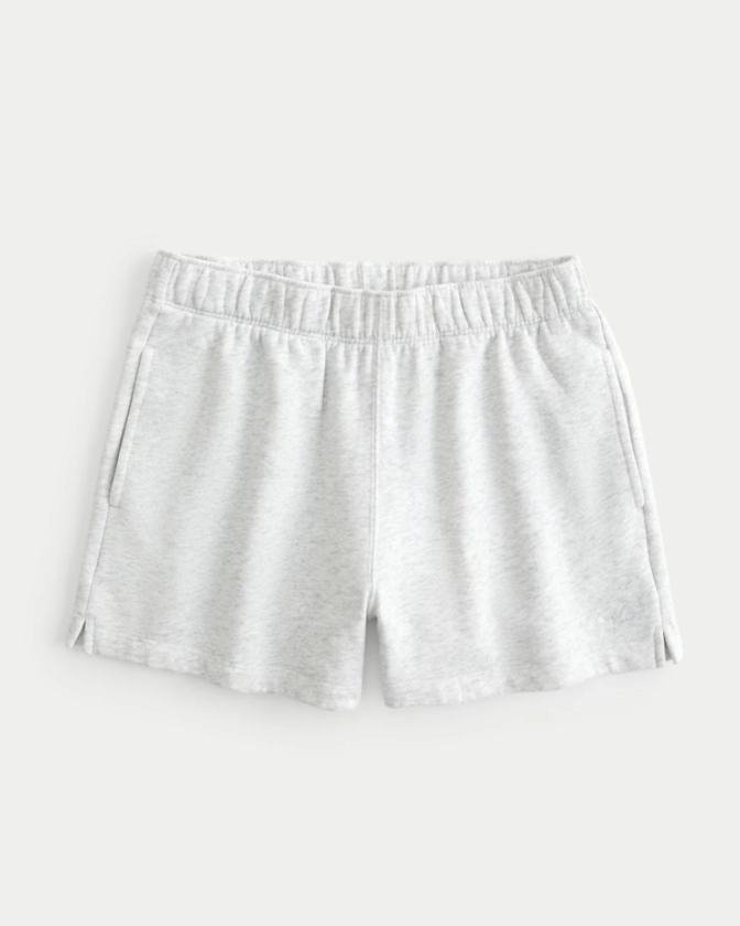 Women's Adjustable Rise Fleece Shorts | Women's Bottoms | HollisterCo.com