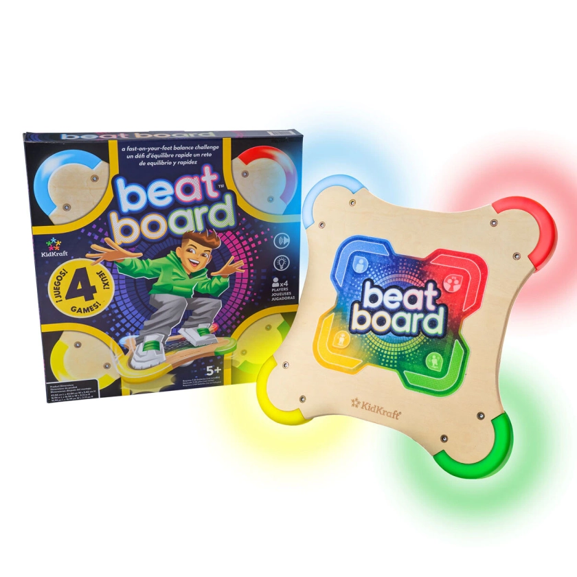 KidKraft Beat Board™ Wooden Stand-On Balance Game with 4 ...