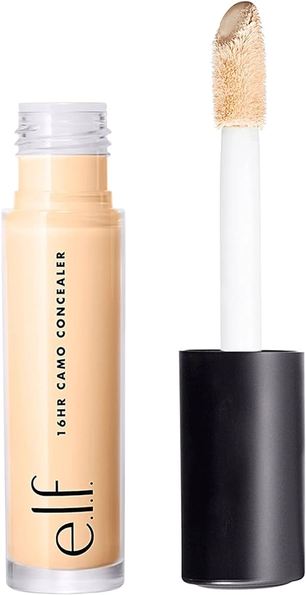 e.l.f. 16HR Camo Concealer, Full Coverage, Highly Pigmented Concealer With Matte Finish, Crease-proof, Vegan & Cruelty-Free, 0.203 Fl Oz