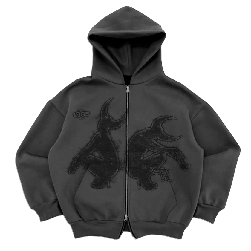 Demons Premium Zip Up - WorksOfMadness