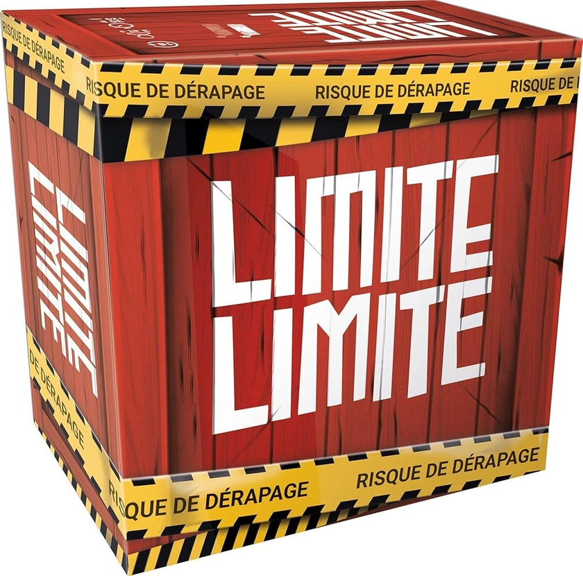 LIMITE LIMITE - Nouvelle Edition - Le Jeu de Soirée Culte - Jeu de Société pour Adultes - Anniversaires, Soirées, Vacances, Cadeau - Humour Noir