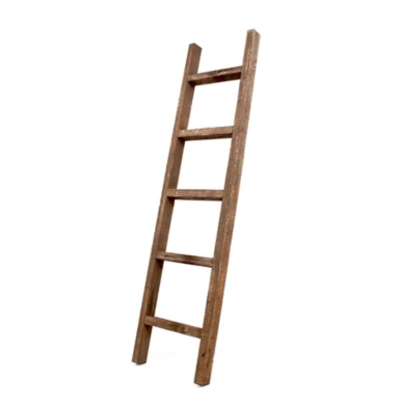 BarnwoodUSA Rustic Farmhouse Decorative Display Ladder | Ashley