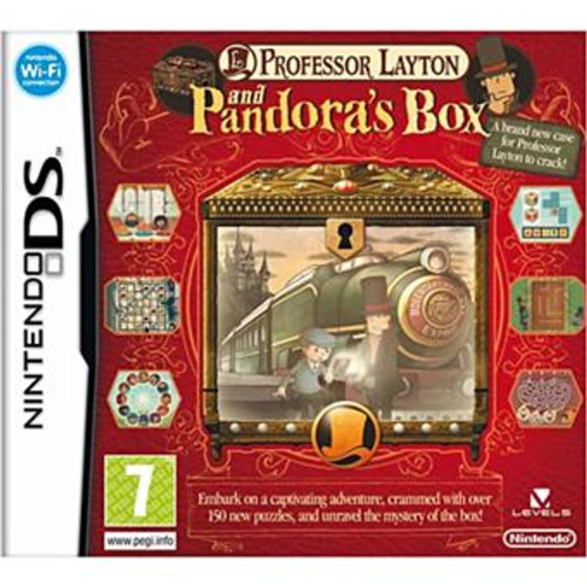 Professeur Layton et la Boîte de Pandore - Jeux vidéo - Achat & prix | fnac