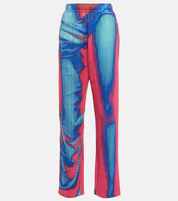 x Jean Paul Gaultier – Pantalon de survêtement imprimé en coton en multicolore – Y Project | Mytheresa