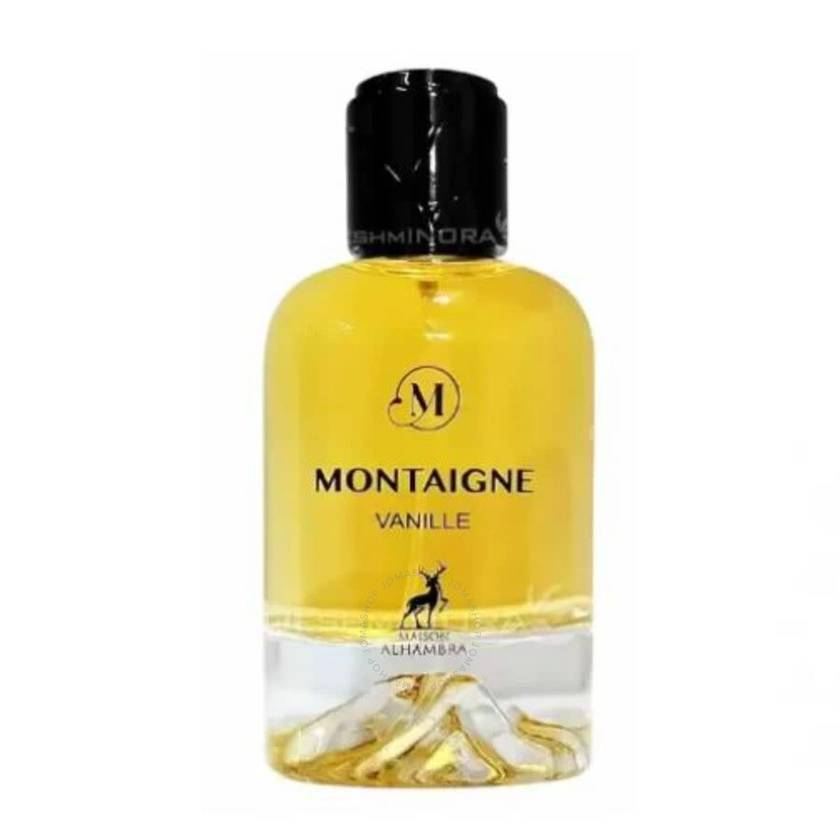 Maison Alhambra Unisex Montaigne Vanille EDP Spray 3.38 oz Fragrances 6290360590806