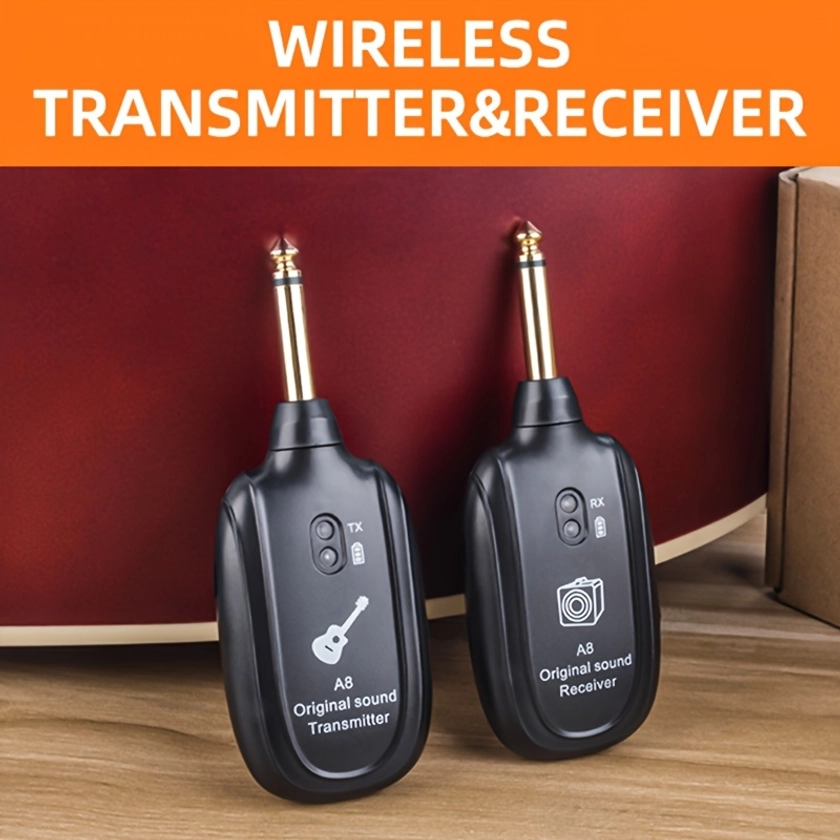Guitar Wireless Receiver, Guitar Wireless Transmission System, Electric Guitar Wireless Pickup Wireless Transceiver