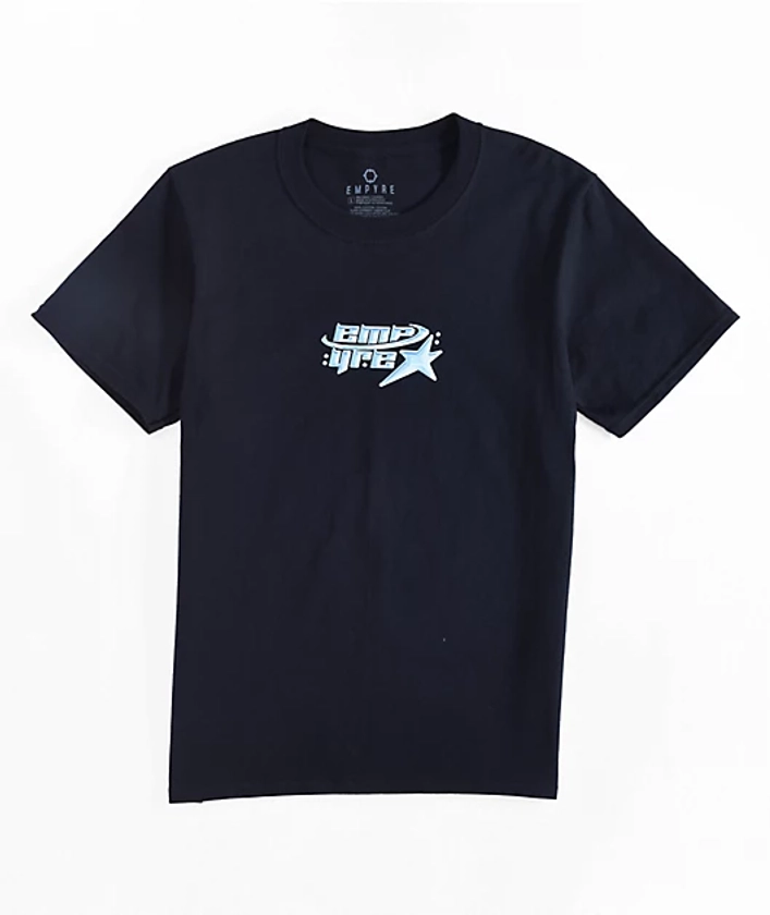 Empyre Kids Y2K Star Black T-Shirt | Zumiez