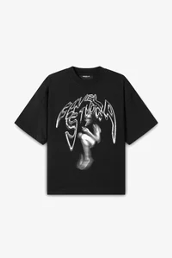 FAVELA HIDING IN SHADOWS UNISEX - T-shirt imprimé - black/noir - ZALANDO.BE