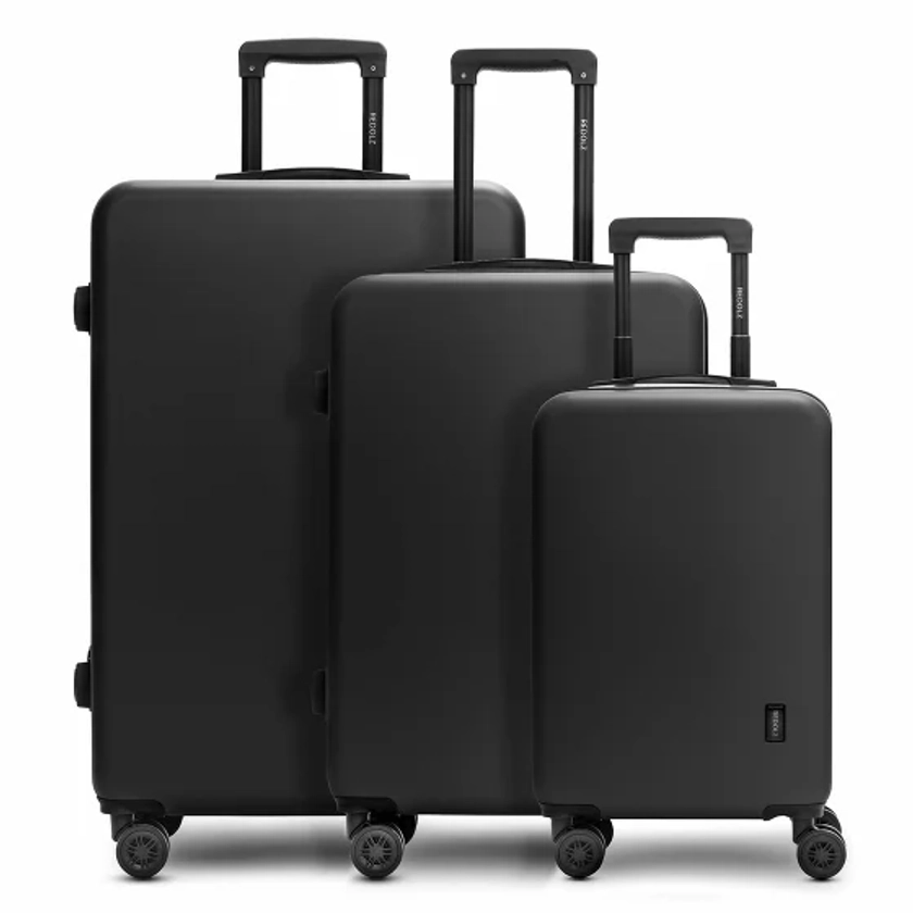 Redolz Essentials 09 3-SET 4 ruedas Juego de maletas 3 piezas black 2 | Maletas.es