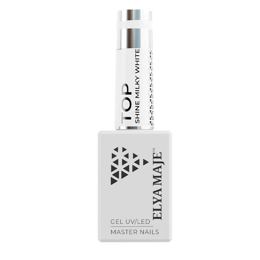 Top Shine Milky White- Top Flouteur - Master Nails - Elyamaje