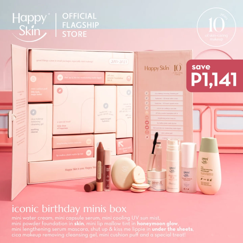Happy Skin Iconic Birthday Minis Box