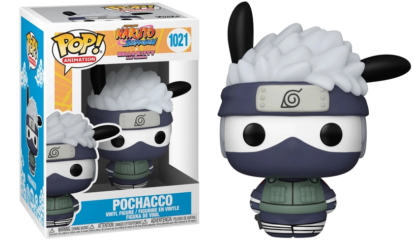 Sanrio x Naruto – Pochacco Pop! Vinyl Figure – Pop Stop