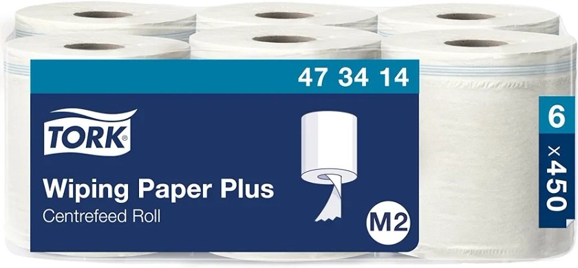 Tork 473414 Multifunctionele papierdoekjes voor het M2-binnenafwikkelsysteem/ 2-laags stevig papier in wit/ 6 x 150,8 meter : Amazon.nl: Zakelijk, industrie & wetenschap