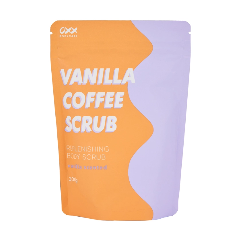 OXX Bodycare Vanilla Coffee Scrub 300g- Vanilla Scented