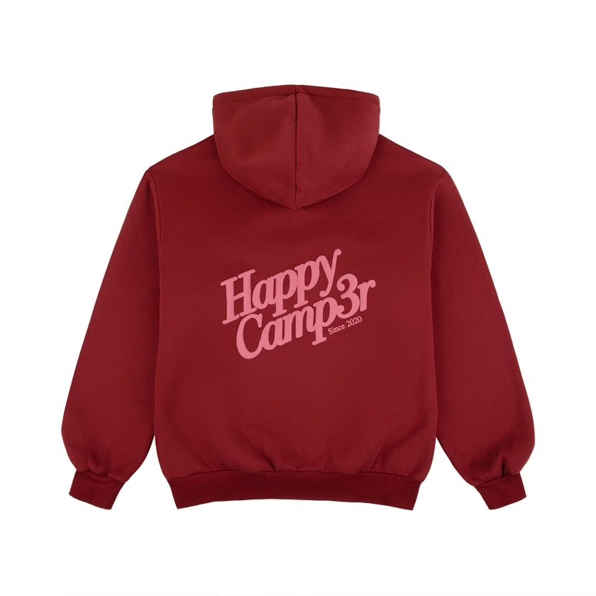 Puff Series Hoodie - Burgundy