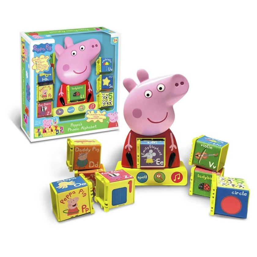 Buy Peppa Pig Phonic Alphabet | Interactive learning toys | Argos