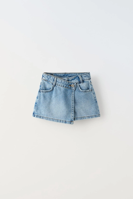 FALDA BERMUDA DENIM