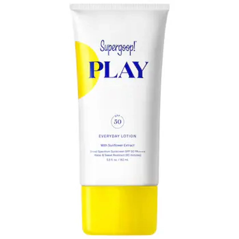 PLAY Everyday Sunscreen Lotion SPF 50 PA++++ - Supergoop! | Sephora