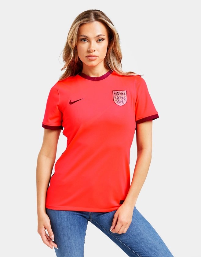 Red Nike England WEC 2022 Away Shirt Women's | JD Sports UK