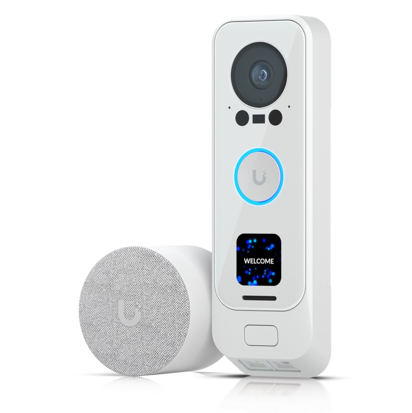 UVC-G4-Doorbell-Pro-PoE-Kit - Ubiquiti UVC G4 Doorbell Pro PoE Kit Blanc