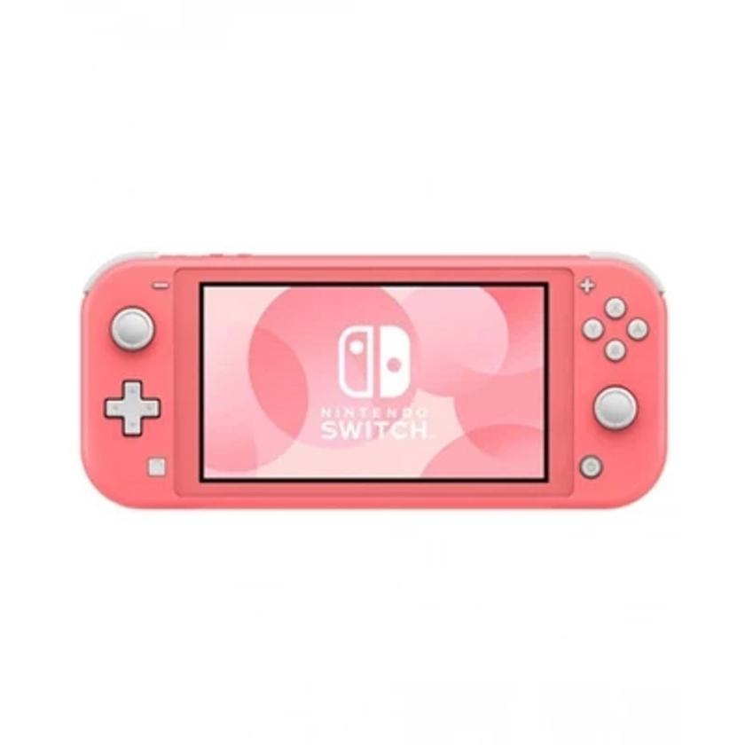 Nintendo Switch Lite Coral Compact and Portable Gaming Console Manufacturer Refurbished