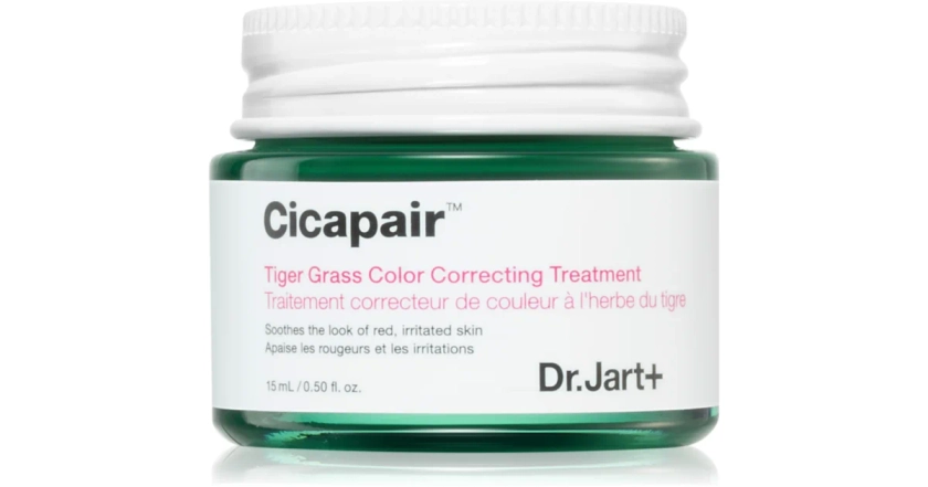 Dr. Jart+ Cicapair™ Tiger Grass Color Correcting Treatment creme intensivo para reduzir a vermelhidão da pele | notino.pt