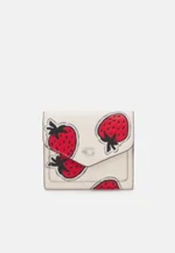 STRAWBERRY PRINTED SMALL WALLET - Portefeuille - chalk/multi