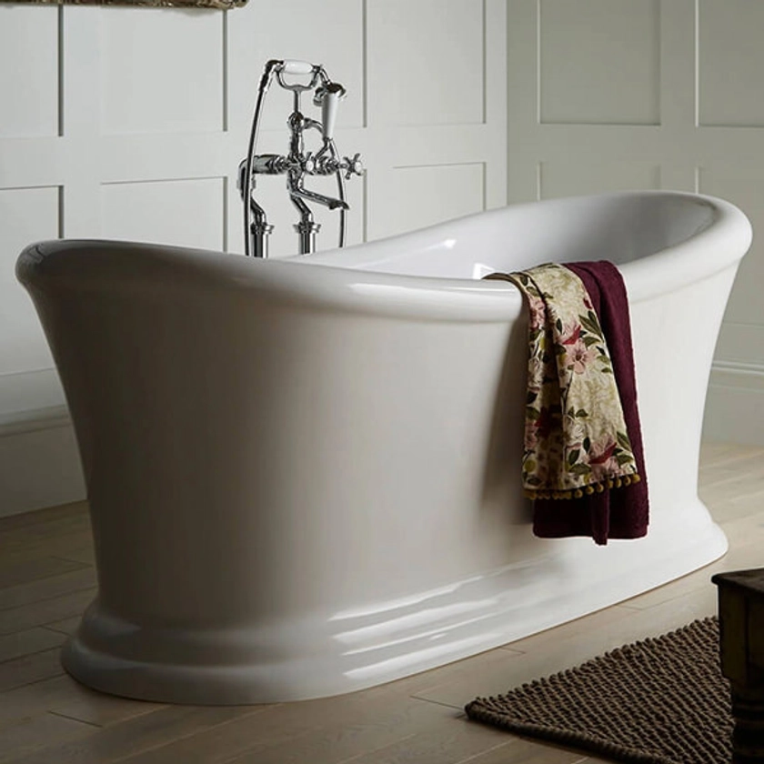 Heritage Orford Freestanding Double Ended Acrylic Bath 1700 x 740mm