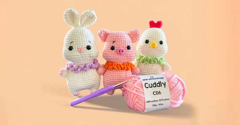 Cuddly Kits - Kits de Crochet pour Débutants